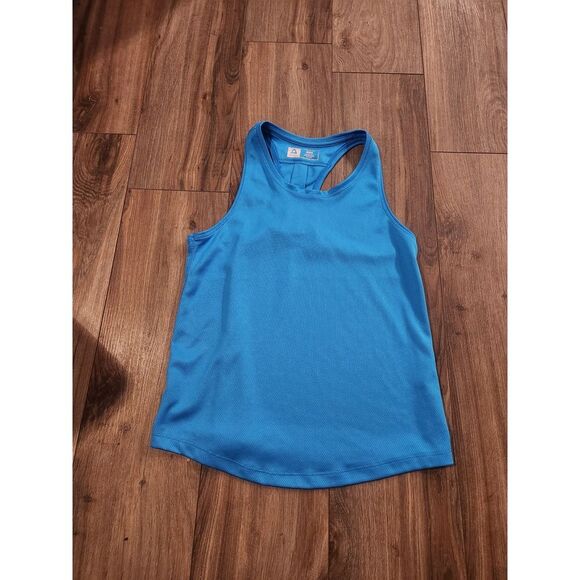 Athlux Blue Racer Back‎ Athletic Top Women's Size Medium - Picture 1 of 4